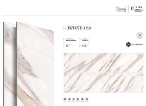 Carreaux de porcelaine brillants de qualité supérieure, aspect pierre contemporaine, 800x1600, 1200x1800, 750x1500 mm, carreaux de luxe pour murs intérieurs - Product Image 5