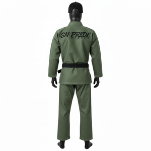 Traje de Jiu Jitsu Brasileño Elástico y Resistente para Entrenamiento y Competición, con Logotipo Frontal y Etiquetado Personalizado, Todas las Tallas - Product Image 3