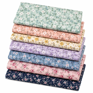Tissu en coton peigné uni 100% de qualité supérieure, imprimé numériquement, motif floral tournesol coloré, pour sacs et décoration intérieure - Product Image 5