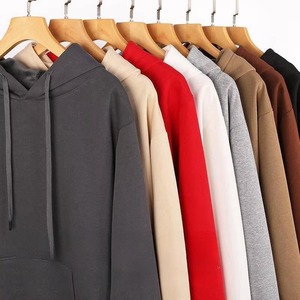 Sudadera con Capucha Negra Lisa Personalizada al por Mayor, Unisex, Oversize, de Algodón Grueso, Estilo Urbano, Fabricante OEM - Product Image 1
