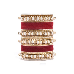 Nuevo diseño Churiyan Sets disponibles en todos los colores y tamaños Profesionales Diseño Hecho Cristales Bordado Chudiyan Sets - Product Image 1