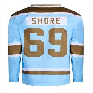 Custom Hockey Jersey 220 GSM Polyester Pro Hockey Sweater Personalized <b>Name</b> Number Team Sportswear OEM ODM Wholesale Manufacture - Product Image 3