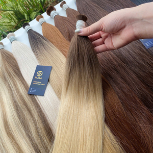 Cabello RUSA para # Extensiones de Cabello al por Mayor 6.2/24, 100g, Cabello Humano Virgen Vietnamita Crudo, Cutícula Intacta, para Venta al por Mayor - Product Image 4