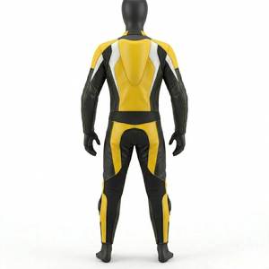 Traje de Motociclista Unisex OEM de Alta Calidad, Chaqueta y Pantalón de Cuero Transpirable para Pilotos, Color Personalizado, Verano - Product Image 3