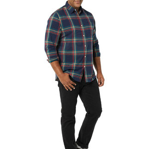 Camisas Casuales de Hombre de Primera Calidad, 100% Algodón, Cómodas, Transpirables, de Manga Larga, Ligeras, para Uso Diario - Product Image 3
