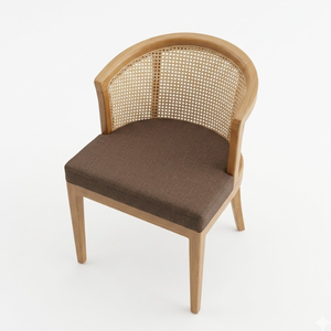 Fauteuils à bascule pour salon, design moderne, en teck massif, avec revêtement en mousse douce et coton, prix économique, pour chambre à coucher - Product Image 1