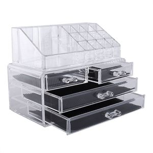 Organizzatore Salvaspazio per Trucchi e Gioielli con Cassetti Portaoggetti, Soluzione per l'Organizzazione dei Cosmetici - Product Image 2