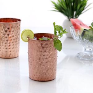 Copper drinking glasses bulk supplier manufacturer india custom logo branding oem export quality reusable durable <b>drinkware</b> - Product Image 5