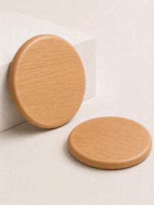 Regalo de cocina para mamá, posavasos personalizado, accesorios para el hogar, regalos para mamá, regalo para el Día de la Madre, posavasos de madera hecho a mano. - Product Image 2