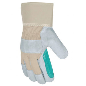 Gants de travail robustes en cuir de vachette pleine fleur, résistants à la chaleur, avec manchette de sécurité, équipement de protection pour le jardinage, confortables et résistants à l'abrasion - Product Image 4