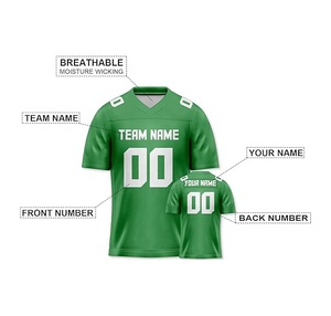 Maillots de football américain professionnels avec broderie et numéros imprimés - Product Image 3