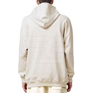 Sudaderas con capucha de algodón para hombre, estilo casual, oversize, para hombre, con logotipo OEM, producción de fábrica - Product Image 3