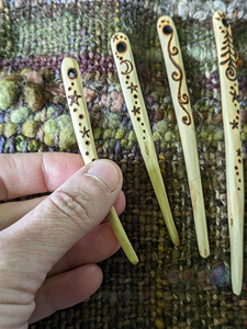 เข็มเย็บกระดูกควายสำหรับชุดงานฝีมือหนัง งานฝีมือธรรมชาติ - Product Image 4