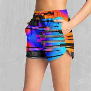 Tecnología de Tela Smooth Glide, Protección Contra Rozaduras, Construcción Ligera y Transpirable, Sublimación, Pantalones Cortos Deportivos para Mujer - Product Image 4