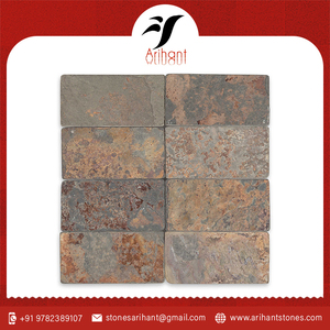 Multi Color <b>Slate</b> for Wall Cladding Interior Exterior Decorative Stone Solution Available At Best Price - Product Image 6