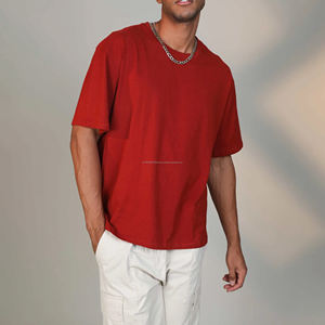 Camiseta de Hombre con Hombros Caídos, Antiarrugas, de Alta Calidad, Última Moda, Ligera, Cómoda, Camiseta de Hombre con Hombros Caídos, Gran Venta - Product Image 2