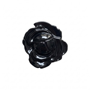 Black Rope Knot Drawer Knob Cast Iron Kitchen Cabinet Hardware Minimalist Design Bolt <b>Inserting</b> Type Decorative Knobs Hot Sell - Product Image 2