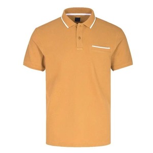 Polo de Uso Diario para Hombre, Material de Algodón Suave, Cómodo, Manga Corta, Estilo de Vida Moderno, Top de Moda - Product Image 1