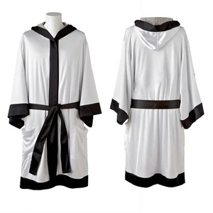 ชุดคลุมชกมวยแบบสบายๆ ออกแบบเองได้ ปักลายศิลปะการต่อสู้ ชุดนักกีฬาคิกบ็อกซิ่ง ชุดฝึกซ้อม MMA - Product Image 1