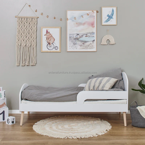 Sofá cama minimalista moderno de madera maciza para niños para el hogar, escuela, Hotel, Hospital o Villa, muebles para dormitorio - Product Image 4