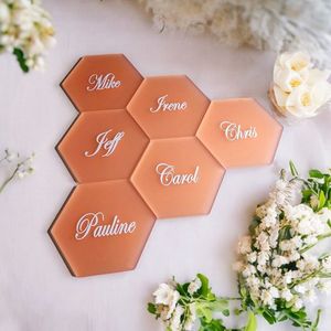 Juego de Posavasos de Acrílico Personalizados con Logotipo, Posavasos Transparentes para Bebidas, Grabado Láser, Resistentes al Calor, Impermeables, Regalo para el Hogar - Product Image 2