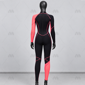 Traje de Neopreno de 2 mm, Impermeable, Transpirable, de Piel Lisa, Unisex, Manga Larga Delantera, Cierre Trasero, para Triatlón, Pesca Submarina, Buceo, Surf - Product Image 4