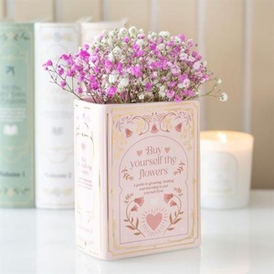 Ceramic Tabletop Vases Set Shabby Chic Design Painted Floral Pattern 8-16 Inches Exquisite Durable Decor - Product Image 6