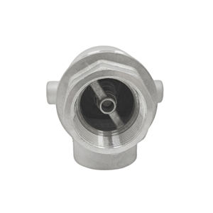 Vanne de retenue à 5 voies BSP, type à ressort, en acier inoxydable SUS304, étanchéité PTFE, PN16, pour pompe de système d'eau commercial - Product Image 6
