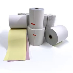 Copie d'facture CB CFB CF Carbonisée 9,5*11 pouces Fabricant de papier autocopiant NCR grand format en continu A4 500 feuilles - Product Image 1
