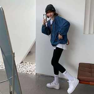 Veste en jean oversize pour homme de haute qualité, style vintage, avec poche avant et col montant, idéale pour l'hiver – Fabrication sur mesure - Product Image 5