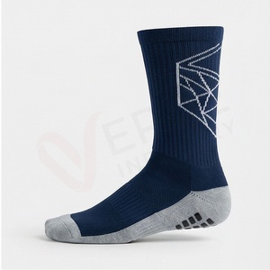 Chaussettes ras du cou pour hommes, couleur unie, tricotées, respirantes, en coton, polyester et élasthanne, style classique printemps - Product Image 3