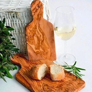 Planche à découper en bambou naturel, durable, pour la cuisine, planche à découper multifonctionnelle, bloc de boucher écologique - Product Image 4