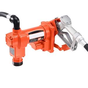 12V DC <b>Fuel</b> <b>Transfer</b> <b>Pump</b> 20 GPM Manual Nozzle Discharge Diesel Gasoline Extractor Suction Pipe Biodiesel <b>Pumps</b> - Product Image 1