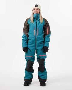 Veste de ski unisexe à capuche, design personnalisé, professionnelle, imperméable, respirante, en tissu Tex, entièrement zippée, doublée en polaire, isolée, pour snowboard, taille plus - Product Image 4