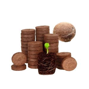 Núcleo de fibra de coco orgánico de primera calidad para un excelente cultivo en vivero y calidad de confianza inicial de semillas simples - Product Image 1