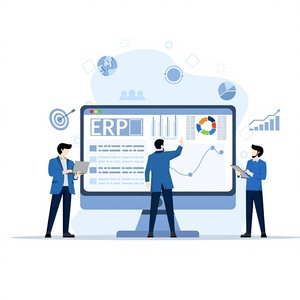 Logiciel ERP de gestion des entrepreneurs et sous-entrepreneurs basé sur l'IA pour la gestion intelligente des projets de construction - Product Image 1