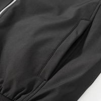 Nouvelle veste bomber en toile à col montant pour homme, manches longues, logo sur le devant, veste bomber écologique pour homme