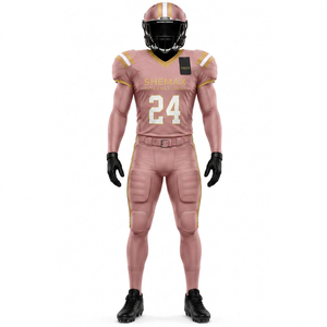Uniforme de Fútbol Americano para Equipos Competitivos y Uniforme de Fútbol Personalizado para Escuelas, Materiales de Alta Calidad y Entrega Rápida - Product Image 4