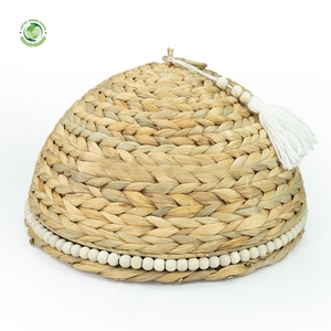 Tablecloth with beaded border in black or white Kitchenware and table decoration Wholesale eco-friendly Made in Vietnam - Product Image 5