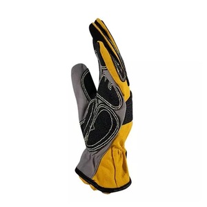 Leather Full Finger Non-Slip Windproof <b>Touchscreen</b> <b>Gloves</b> with Hook Loop Closure Print Pattern Unisex for Outdoor Sports Cycling - Product Image 2