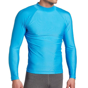 Camiseta Deportiva para Hombre, Ropa de Gimnasio, Camiseta Deportiva para Hombre al por Mayor OEM, Ropa de Gimnasio de Manga Larga de Alta Calidad para Hombre, Estampado por Sublimación - Product Image 1