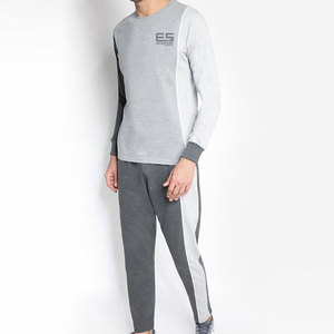 Custom Size Color Contrast <b>Men</b> Sweat Suits Apparel Clothing <b>Men</b> Sweat Suits <b>Pullover</b> <b>Men</b> Sweat Suits - Product Image 4