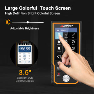 सैंडवे डिजिटल अल्ट्रासोनिक मोटाई गेज धातु प्लास्टिक सिरेमिक ग्लास एल्यूमीनियम तांबा ग्लिसरीन अल्ट्रासाउंड मोटाई मापें - Product Image 2