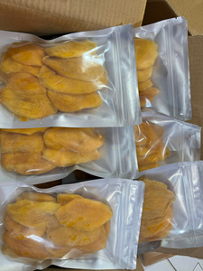 Tranches de mangue séchées sans <span class=keywords><strong>sucre</strong></span> ajouté, moelleuses <span class=keywords><strong>et</strong></span> croquantes, fabriquées en Asie, mangues séchées tropicales. - Product Image 1