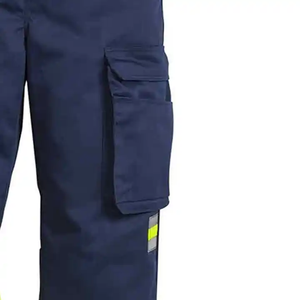 Pantalones de Seguridad de Alta Visibilidad Antiarrugas con Certificación EN y Tiras Reflectantes para Trabajo al Aire Libre, Material de Rayón para Hombre - Product Image 5