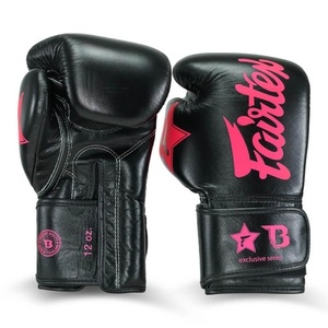ถุงมือชกมวย Fairtex ระดับมืออาชีพ หนังแท้ ปรับแต่งได้ น้ำหนักเบา สำหรับฝึกซ้อมและแข่งขัน มวยไทย ซานด้า ใช้ได้ทั้งในร่มและกลางแจ้ง - Product Image 2