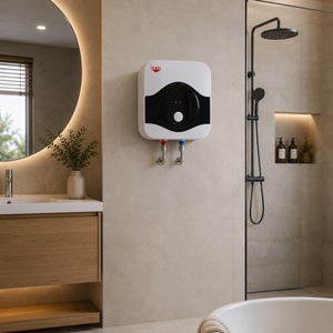 Chauffe-eau électrique à accumulation carré Rossi Rubis Square 15 de 15 litres pour salle de bain domestique, prix de gros usine vietnamienne - Product Image 1