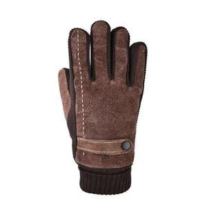 Baige High Quality Women's Winter Casual Leather <b>Gloves</b> Plain Wrist Length Elegant Customized Color - Product Image 5