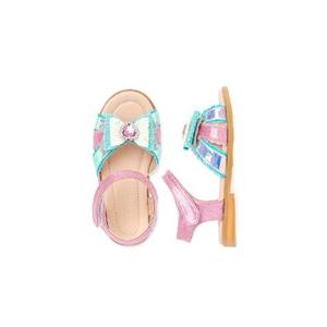 Sandalias de Verano Coreanas OZKIZ para Niñas, con Lazo, Punta Abierta, Poliéster, Moda para 2-6 Años, Venta al Por Mayor de Moda Infantil - Product Image 1