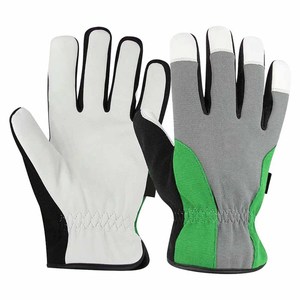 High Quality Goat Grain Leather Mechanic <b>Gloves</b> Heat Resistant Heavy Duty Industrial Safety Soft Comfortable Outdoor Activities - Product Image 4
